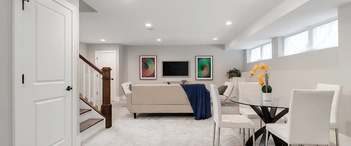 basement conversion into living space