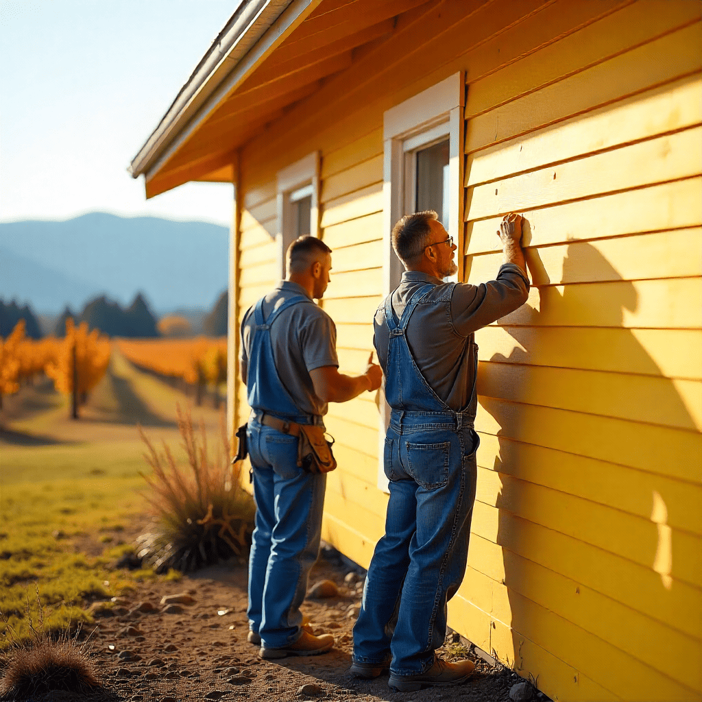 vinyl siding installation